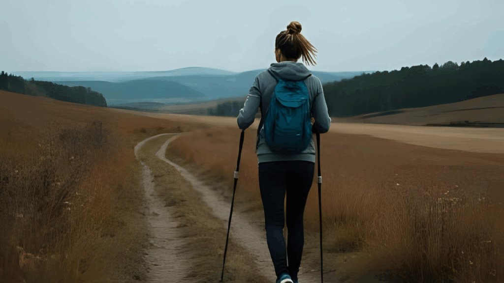 Abnehmen Fehler; statt Cardio lieber Nordic Walking oder Spaziergänge